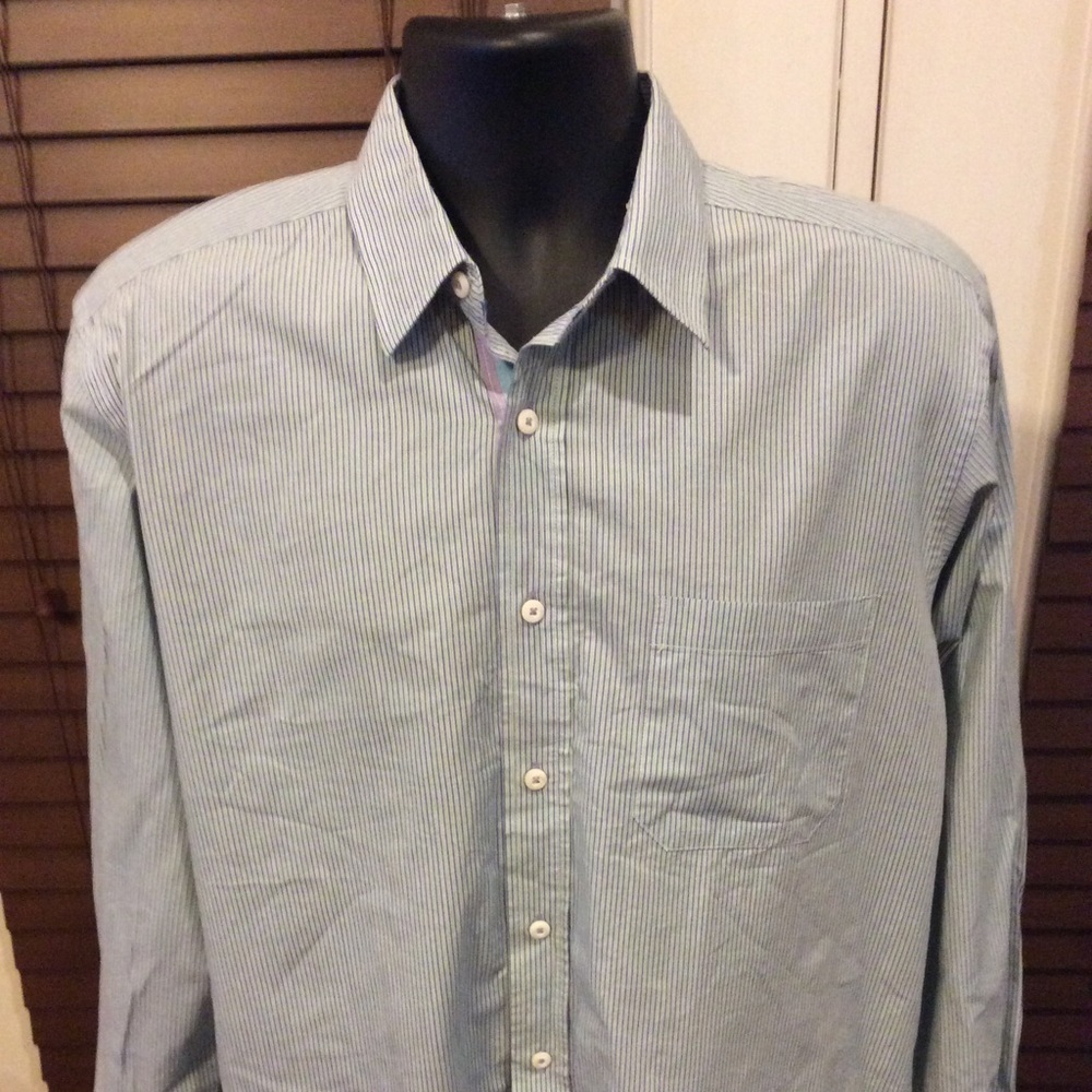 🏜BUGATCHI UOMO Mens  Shirt Size Large